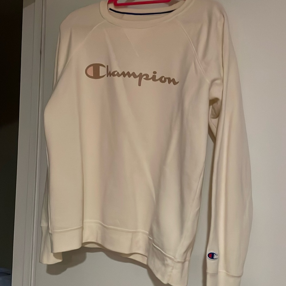 Authentic lightweight Champion sweatshirt.